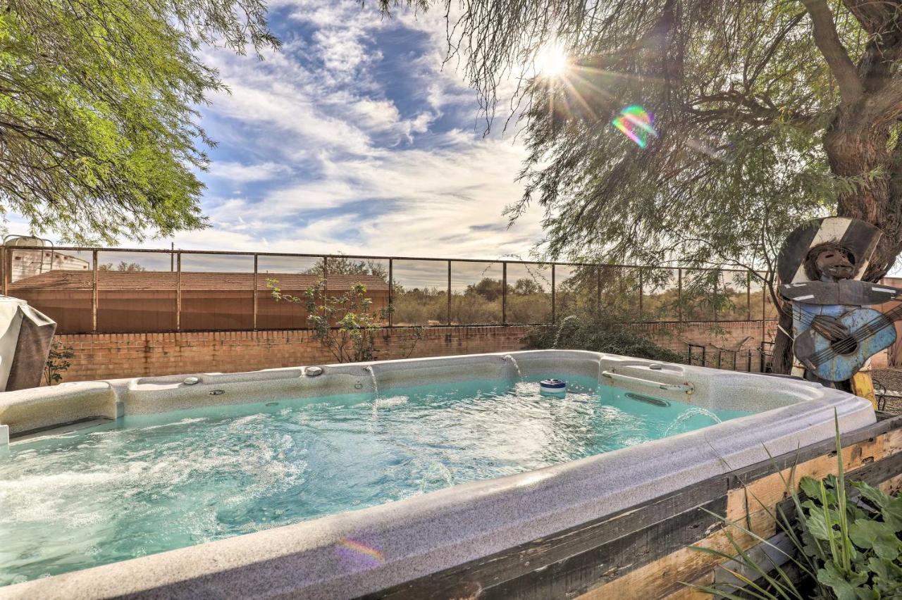 Pet-Friendly Tucson Casita Shared Hot Tub And Porch Βίλα Εξωτερικό φωτογραφία